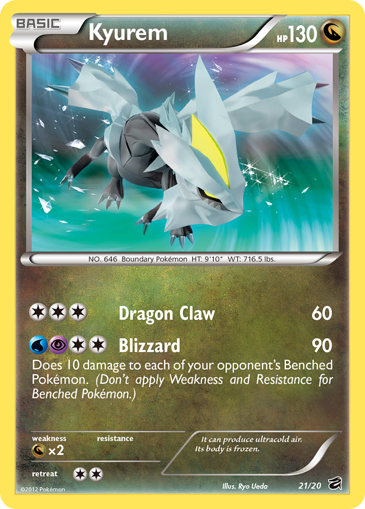 Kyurem 21/20  | Dragon Vault | Pokemon Card