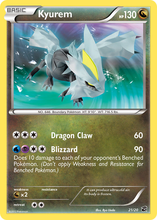 Kyurem 21/20  | Dragon Vault | Pokemon Card
