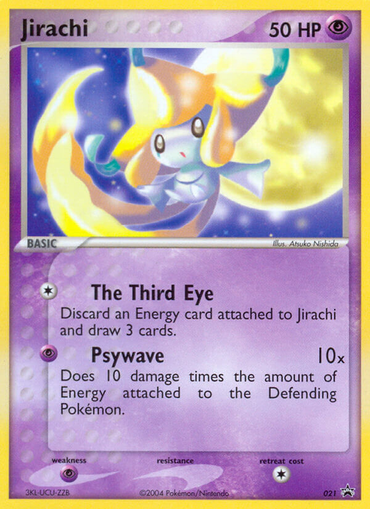 Jirachi #21 Promo | Nintendo Black Star Promos | Pokemon Card