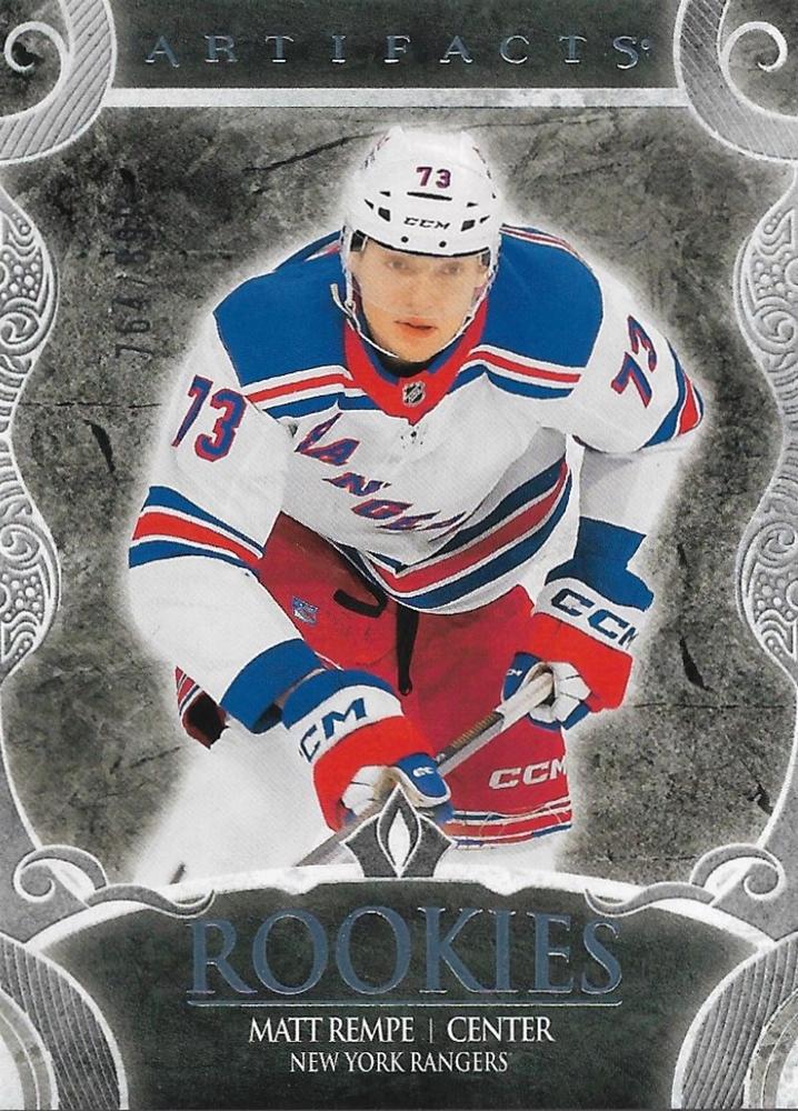 Matt Rempe #220 New York Rangers | 2024-25 Upper Deck Artifacts | NHL Trading Card