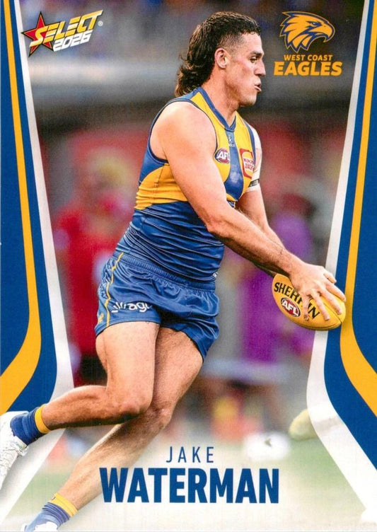 Jake Waterman #220 West Coast Eagles | 2026 Select AFL Footy Stars | Trading Card