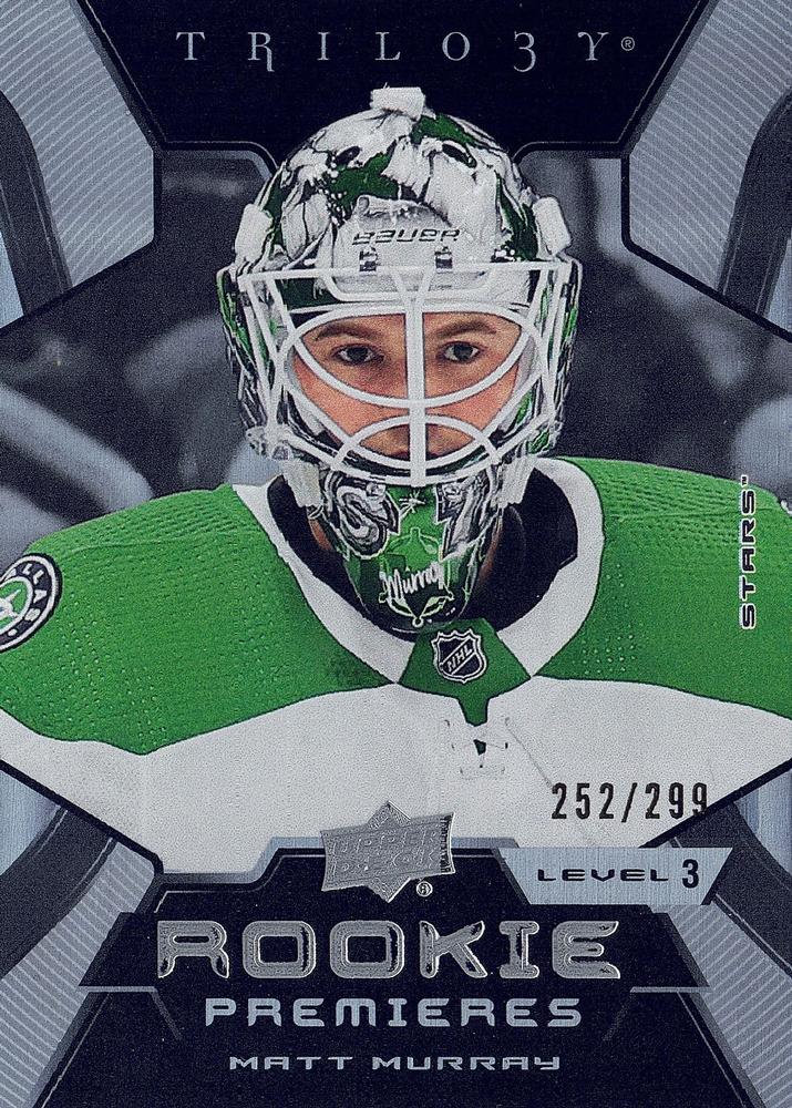 Matt Murray #221 Dallas Stars | 2023-24 Upper Deck Trilogy | NHL Trading Card