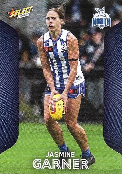 Jasmine Garner #221 North Melbourne Kangaroos | 2025 Select AFL Footy Stars | Trading Card