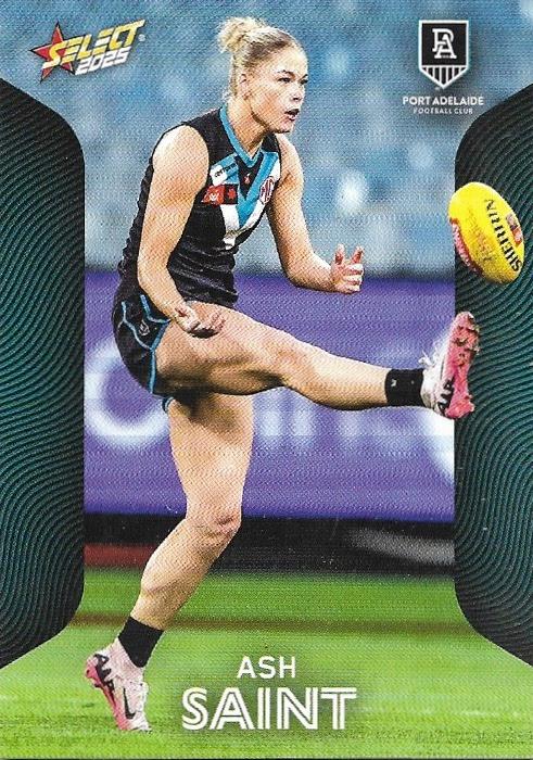 Ash Saint #224 Port Adelaide Power | 2025 Select AFL Footy Stars | Trading Card