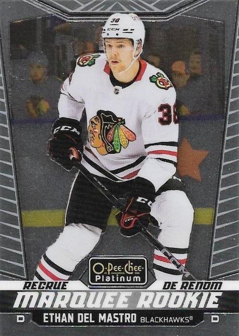 Ethan Del Mastro #224 Chicago Blackhawks | 2024-25 O-Pee-Chee Platinum | NHL Trading Card