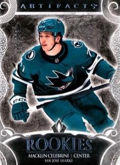 Macklin Celebrini #224 San Jose Sharks | 2024-25 Upper Deck Artifacts | NHL Trading Card