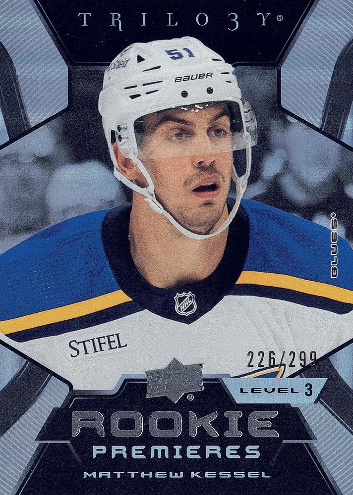 Matthew Kessel #225 St. Louis Blues | 2023-24 Upper Deck Trilogy | NHL Trading Card