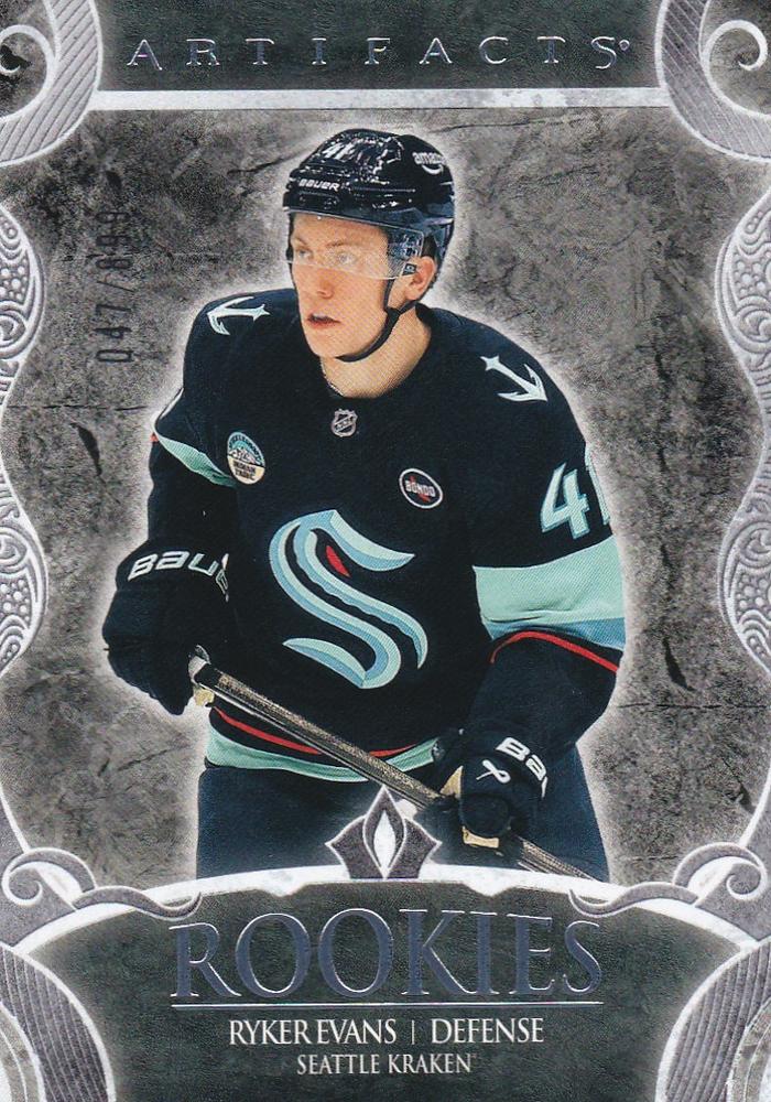 Ryker Evans #225 Seattle Kraken | 2024-25 Upper Deck Artifacts | NHL Trading Card