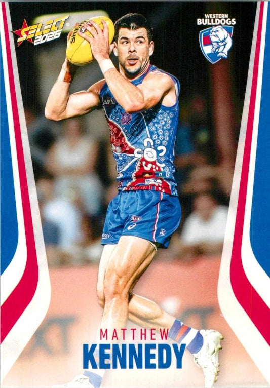 Matthew Kennedy #227 Western Bulldogs | 2026 Select AFL Footy Stars | Trading Card