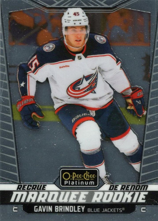 Gavin Brindley #229 Columbus Blue Jackets | 2024-25 O-Pee-Chee Platinum | NHL Trading Card