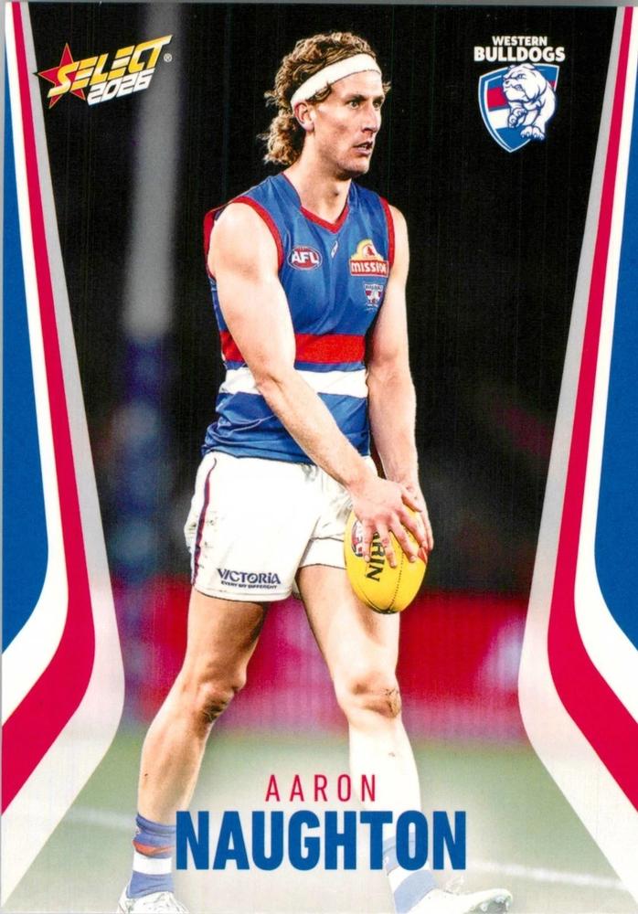 Aaron Naughton #229 Western Bulldogs | 2026 Select AFL Footy Stars | Trading Card