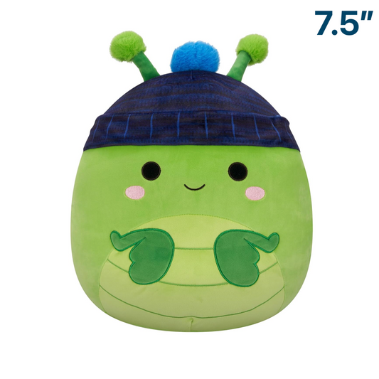 Trenton the Grasshopper Hat ~ 7.5" Squishmallow Plush