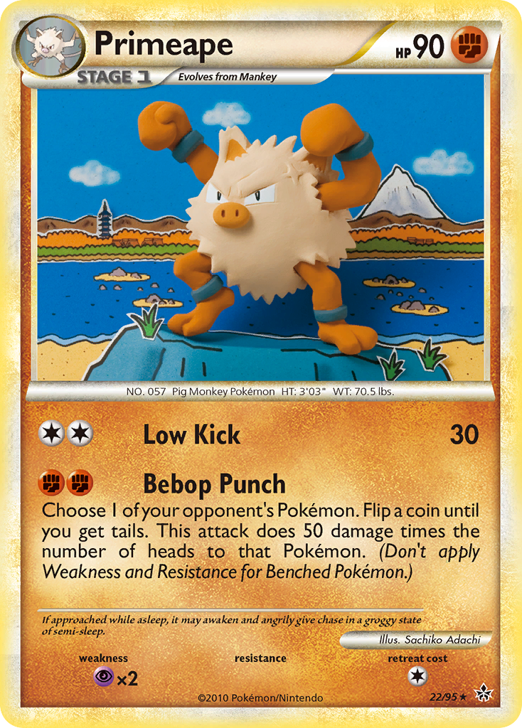 1995 primeape pokemon card value Buy Primeape 22/95 Rare | Unleashed
