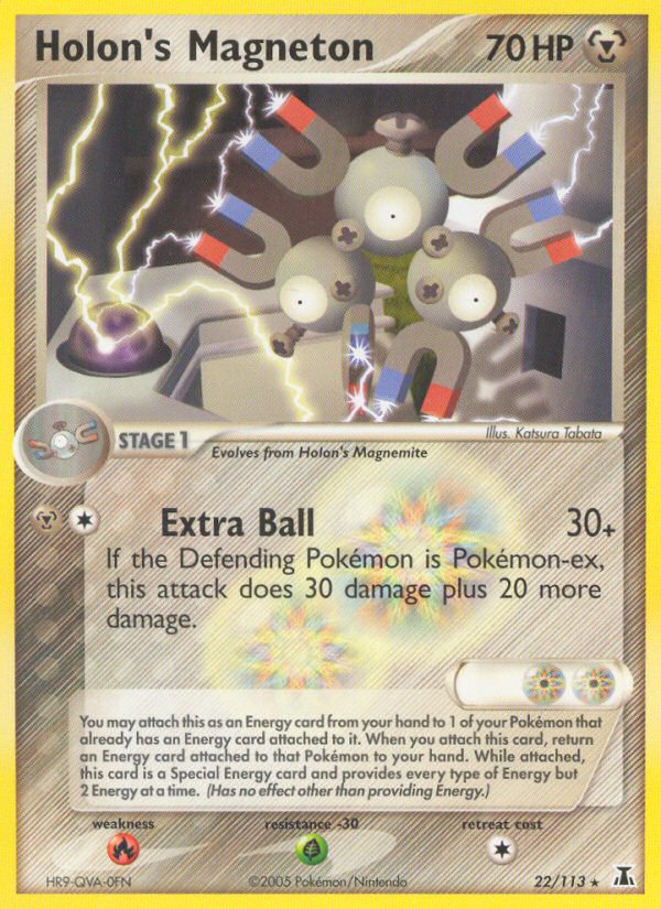 Holon's Magneton 22/113 Rare | Delta Species | Pokemon Card