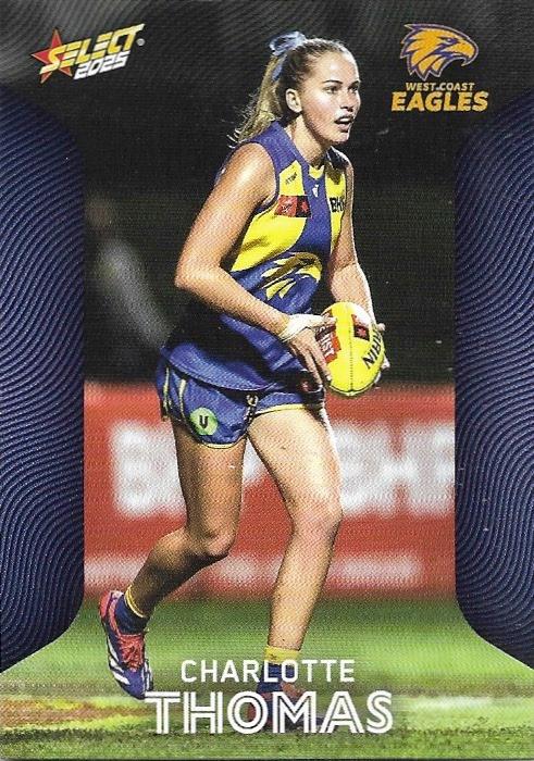Charlotte Thomas #232 West Coast Eagles | 2025 Select AFL Footy Stars | Trading Card