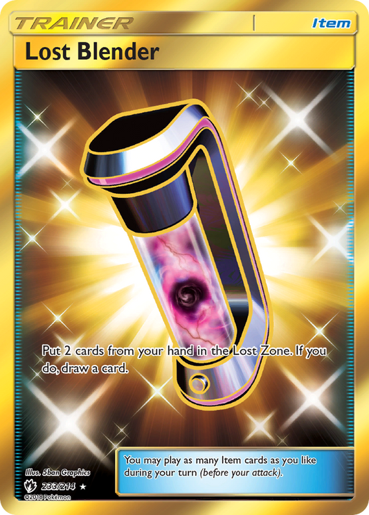 Lost Blender 233/214 Rare Secret | Lost Thunder | Pokemon Card