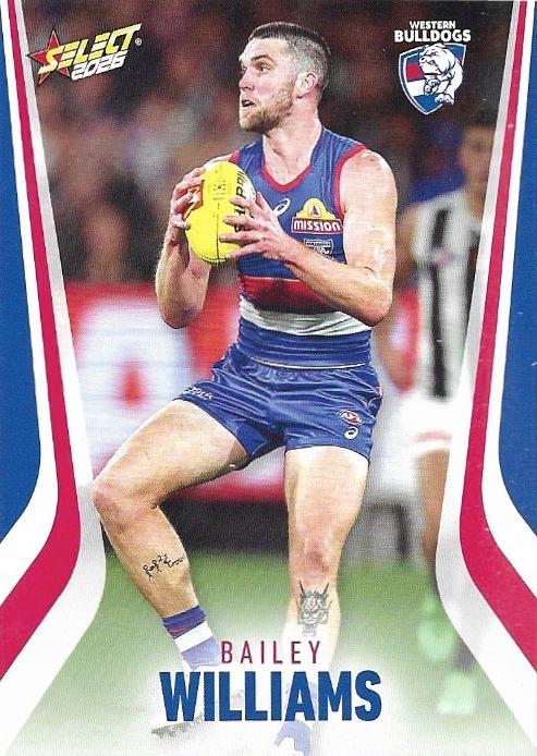 Bailey Williams #234 Western Bulldogs | 2026 Select AFL Footy Stars | Trading Card