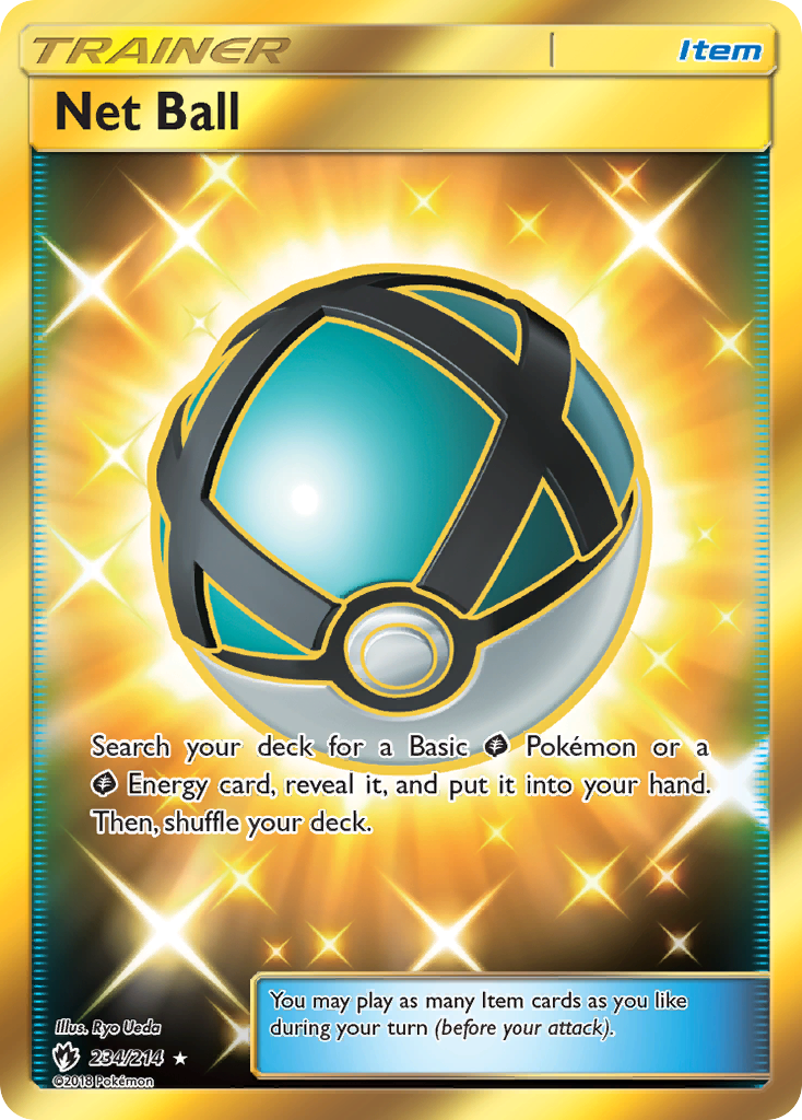 Net Ball 234/214 Rare Secret | Lost Thunder | Pokemon Card