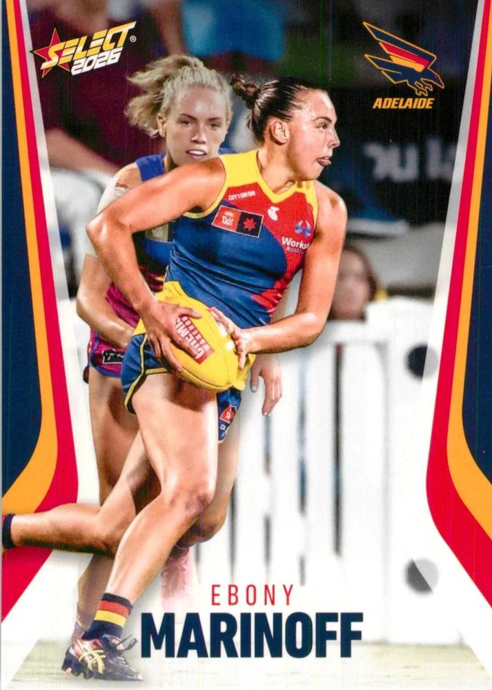 Ebony Marinoff #235 Adelaide Crows | 2026 Select AFL Footy Stars | Trading Card
