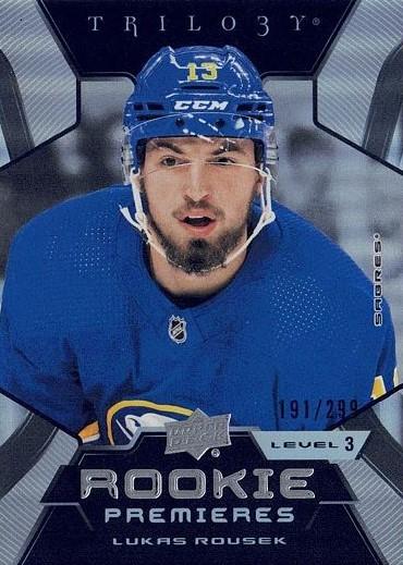 Lukas Rousek #238 Buffalo Sabres | 2023-24 Upper Deck Trilogy | NHL Trading Card