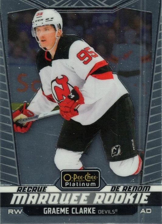 Graeme Clarke #239 New Jersey Devils | 2024-25 O-Pee-Chee Platinum | NHL Trading Card