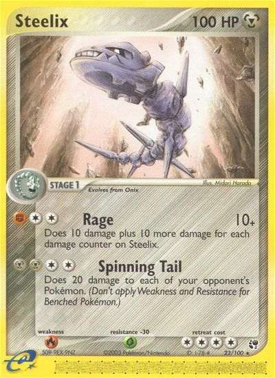 Steelix 23/100 Rare | Sandstorm | Pokemon Card