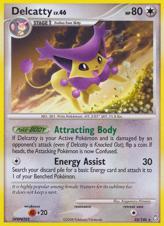 Delcatty 23/146 Rare | Legends Awakened | Pokemon Card