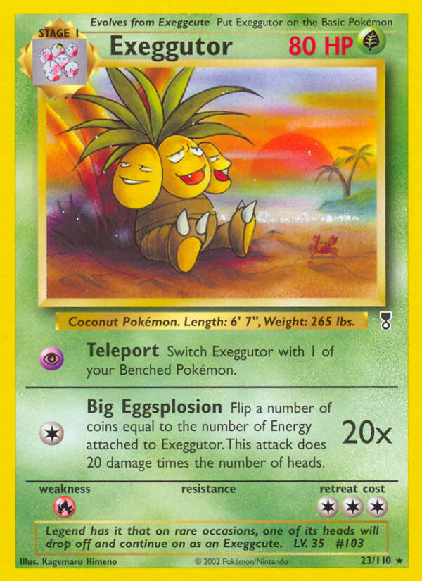 Exeggutor 23/110 Rare | Legendary Collection | Pokemon Card