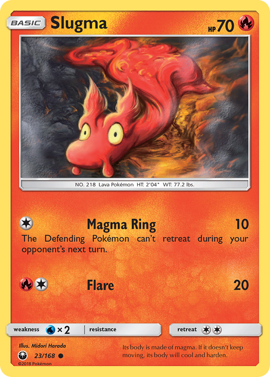 Slugma 23/168 Common | Celestial Storm | Pokemon Card