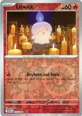 Litwick 16/86 Reverse Holo | White Flare | Pokemon Card