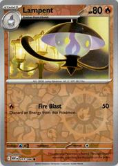 Lampent 17/86 Reverse Holo | White Flare | Pokemon Card