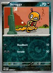 Scraggy 57/86 Reverse Holo | White Flare | Pokemon Card