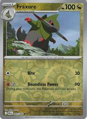 Fraxure 69/86 Reverse Holo | Black Bolt | Pokemon Card