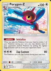 Porygon-Z 105a/147 Reverse Holo | Burning Shadows | Pokemon Card