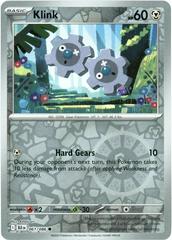 Klink 61/86 Reverse Holo | Black Bolt | Pokemon Card