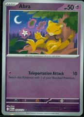 Abra 54/132 Reverse Holo | Mega Evolution | Pokemon Card