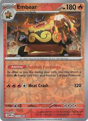 Emboar 13/86 Reverse Holo | White Flare | Pokemon Card