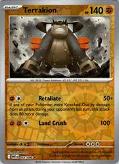 Terrakion 54/86 Reverse Holo | White Flare | Pokemon Card