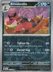 Krookodile 59/86 Reverse Holo | Black Bolt | Pokemon Card