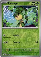 Pansage 4/86 Reverse Holo | Black Bolt | Pokemon Card