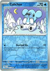 Cubchoo 25/86 Reverse Holo | Black Bolt | Pokemon Card