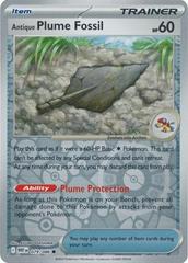 Antique Plume Fossil 79/86 Reverse Holo | White Flare | Pokemon Card