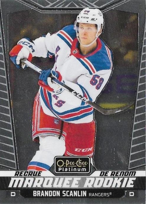 Brandon Scanlin #243 New York Rangers | 2024-25 O-Pee-Chee Platinum | NHL Trading Card