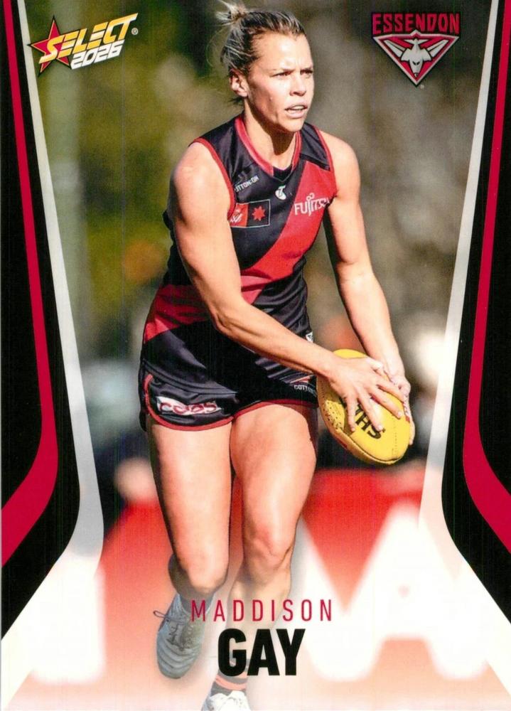 Maddison Gay #243 Essendon Bombers | 2026 Select AFL Footy Stars | Trading Card