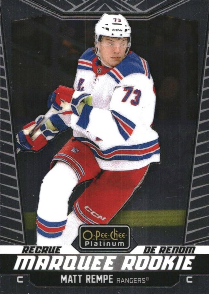 Matt Rempe #244 New York Rangers | 2024-25 O-Pee-Chee Platinum | NHL Trading Card