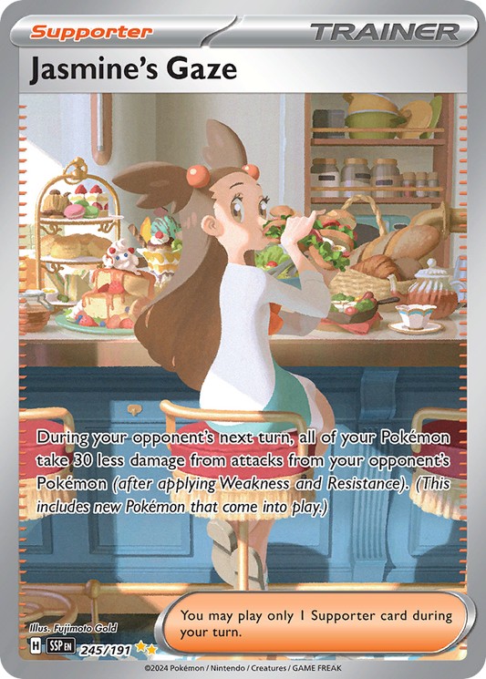 Jasmine's Gaze 245/191 Special Illustration Rare | Surging Sparks | Pokemon Card