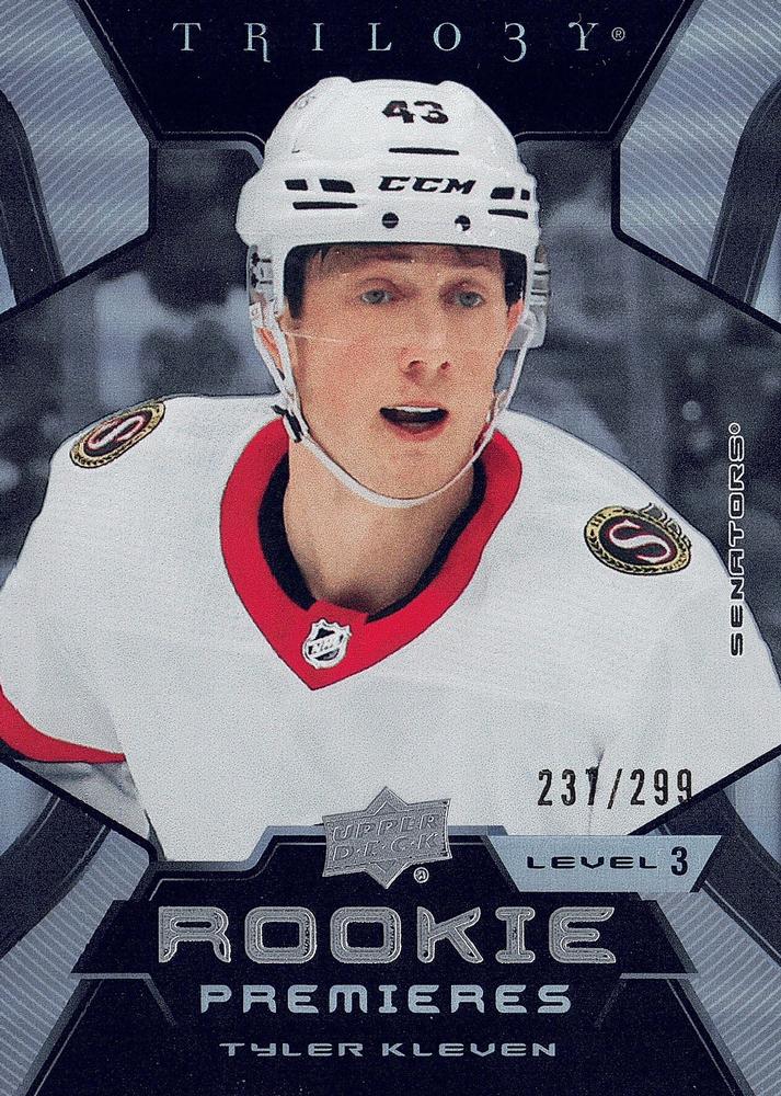 Tyler Kleven #246 Ottawa Senators | 2023-24 Upper Deck Trilogy | NHL Trading Card