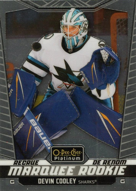 Devin Cooley #249 San Jose Sharks | 2024-25 O-Pee-Chee Platinum | NHL Trading Card