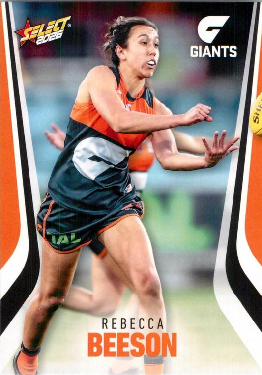 Rebecca Beeson #249 Greater Western Sydney Giants | 2026 Select AFL Footy Stars | Trading Card
