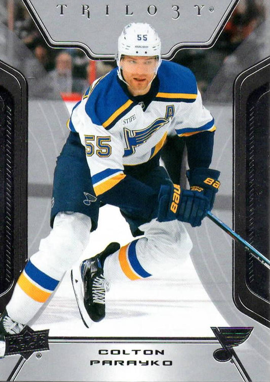 Colton Parayko #24 St. Louis Blues | 2023-24 Upper Deck Trilogy | NHL Trading Card